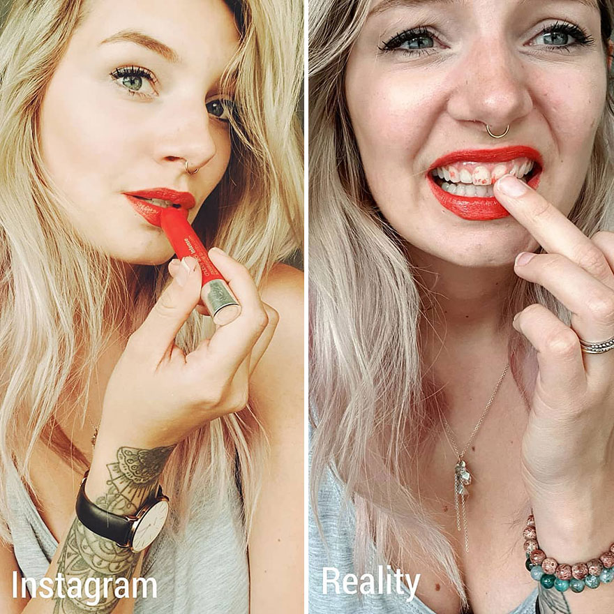 This Girl Shows In A Hilarious Way The Reality Is Different From What We See On Instagram