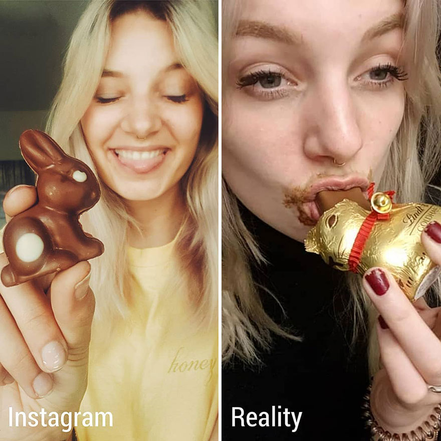 This Girl Shows In A Hilarious Way The Reality Is Different From What We See On Instagram