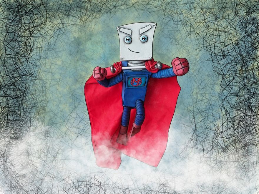 Ceramic Artist Writes A Book About A Super(Duper) Robot