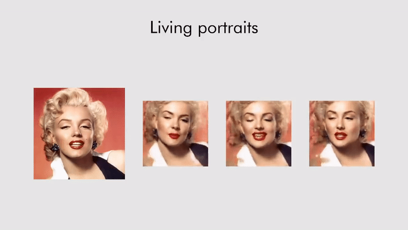 Samsung's New Technology Turns A Single Picture Or Painting Into A "Living Portrait" Samsung's New Technology Turns A Single Picture Or Painting Into A "Living Portrait"