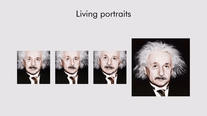Samsung's New Technology Turns A Single Picture Or Painting Into A "Living Portrait" Samsung's New Technology Turns A Single Picture Or Painting Into A "Living Portrait"