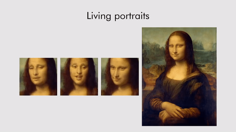 Samsung's New Technology Turns A Single Picture Or Painting Into A "Living Portrait" Samsung's New Technology Turns A Single Picture Or Painting Into A "Living Portrait"