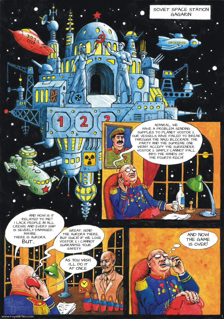 My First Comic Aurora Was Oil-Painted. That’s Why It’s Unfinished Forever