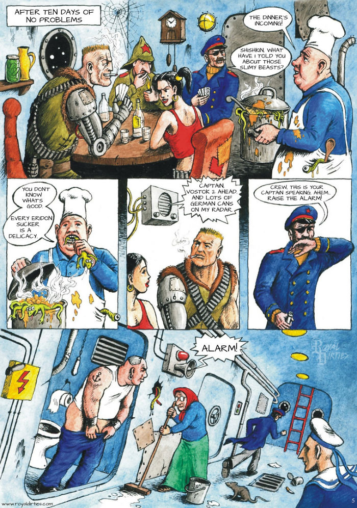 My First Comic Aurora Was Oil-Painted. That's Why It's Unfinished Forever