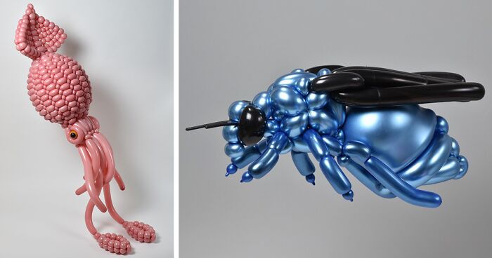 30 Incredibly Detailed Balloon Sculptures By Japanese Artist Masayoshi Matsumoto