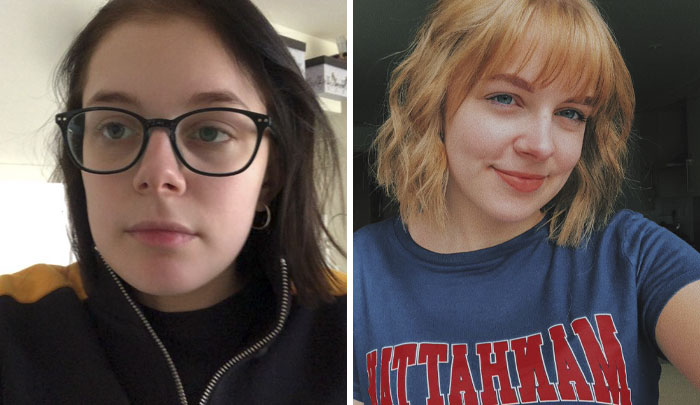 Teen Shows The Difference Mental Health Glow Up Made To Her Appearance, Inspires Others To Post Their Pics Teen Shows The Difference Mental Health Glow Up Made To Her Appearance, Inspires Others To Post Their Pics