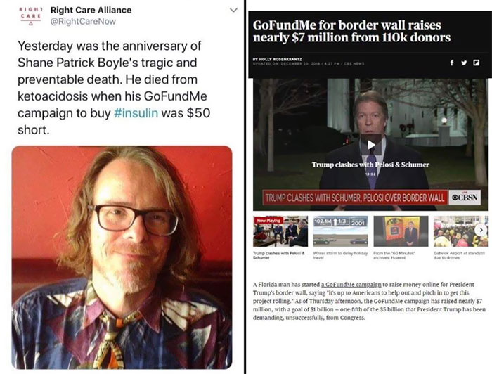 His Gofundme Goal Was Only $750