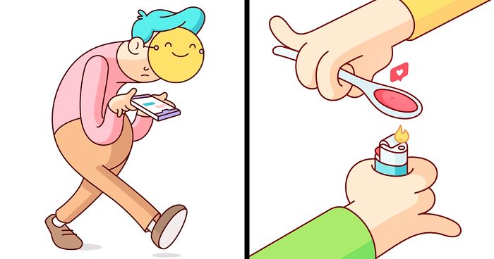 I Make Illustrations Populated With Fun And Macabre Characters (24 Pics)