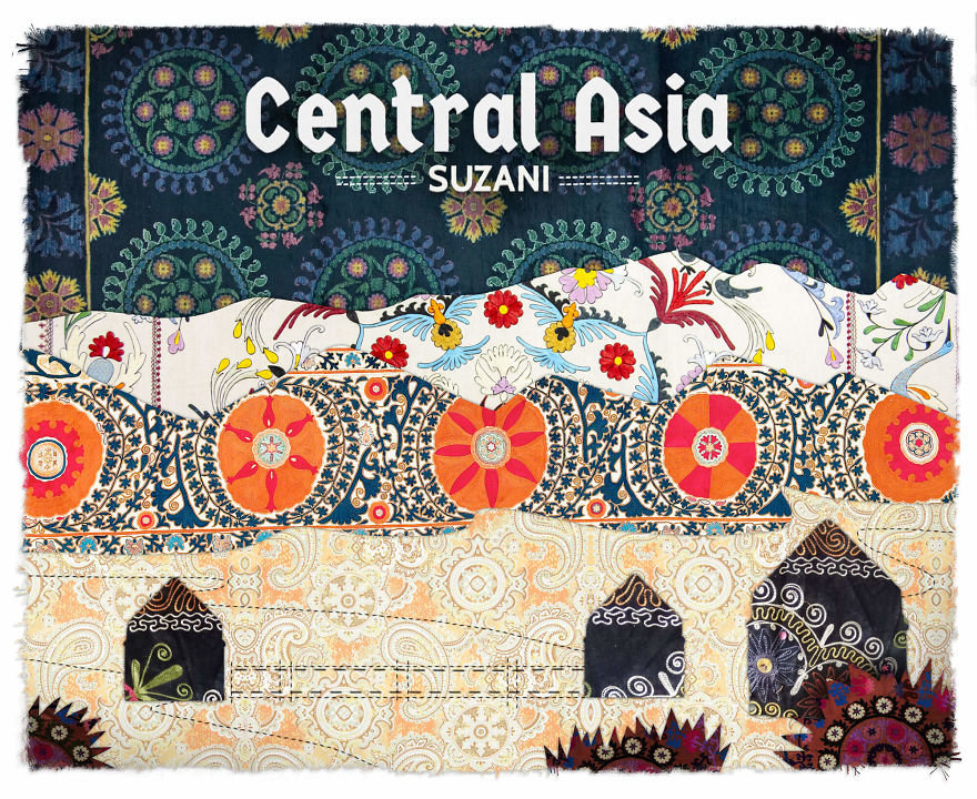 We Created Stunning Landscapes From The Unique Fabrics Made There