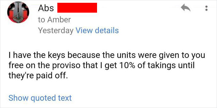 Entitled Charity Employee Doesn't Understand Basic Economics, Ends Up Losing $6000 Worth Of Equipment From Donor With Her Attitude Entitled Charity Employee Doesn't Understand Basic Economics, Ends Up Losing $6000 Worth Of Equipment From Donor With Her Attitude