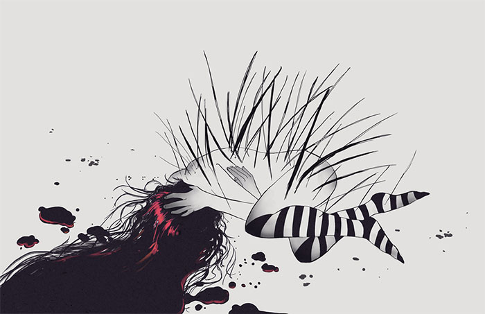 I Illustrate What Life With Chronic Illness Is Like While I Am Still Able To Draw