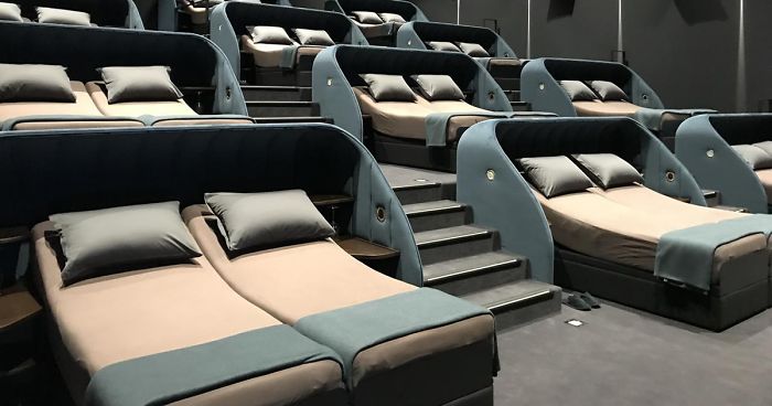 This Swiss Cinema Replaced All Of Their Seats With Double Beds