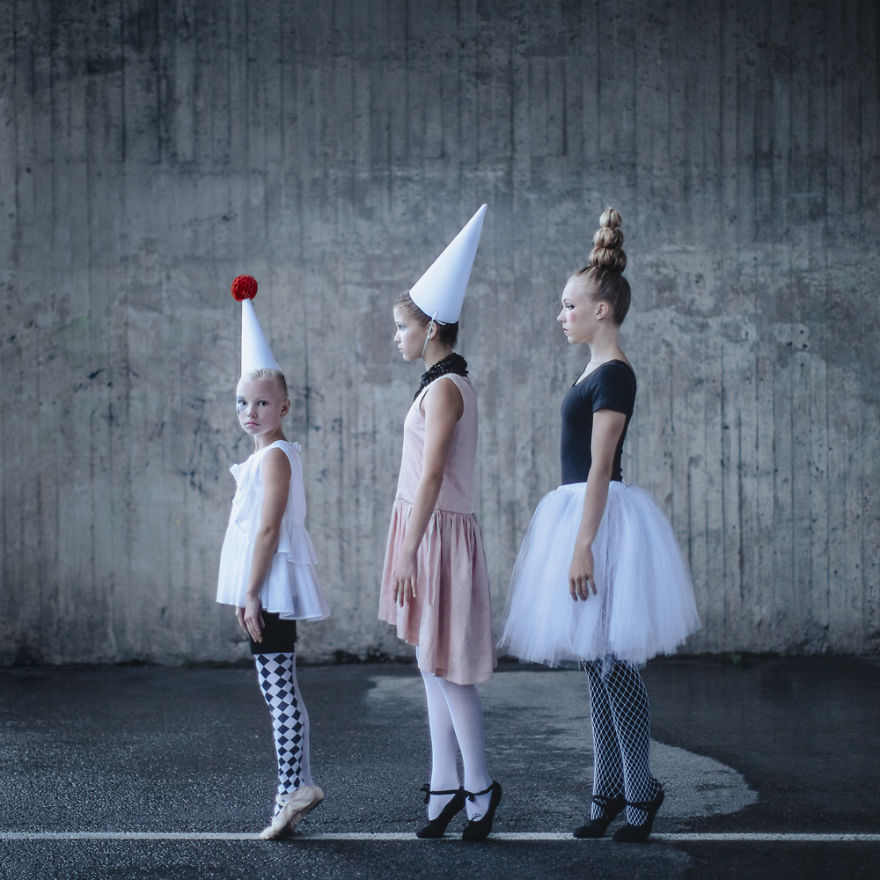 We Matched Real Circus Artists With Still Lives To Show How Trivial Worries Can Be We Matched Real Circus Artists With Still Lives To Show How Trivial Worries Can Be