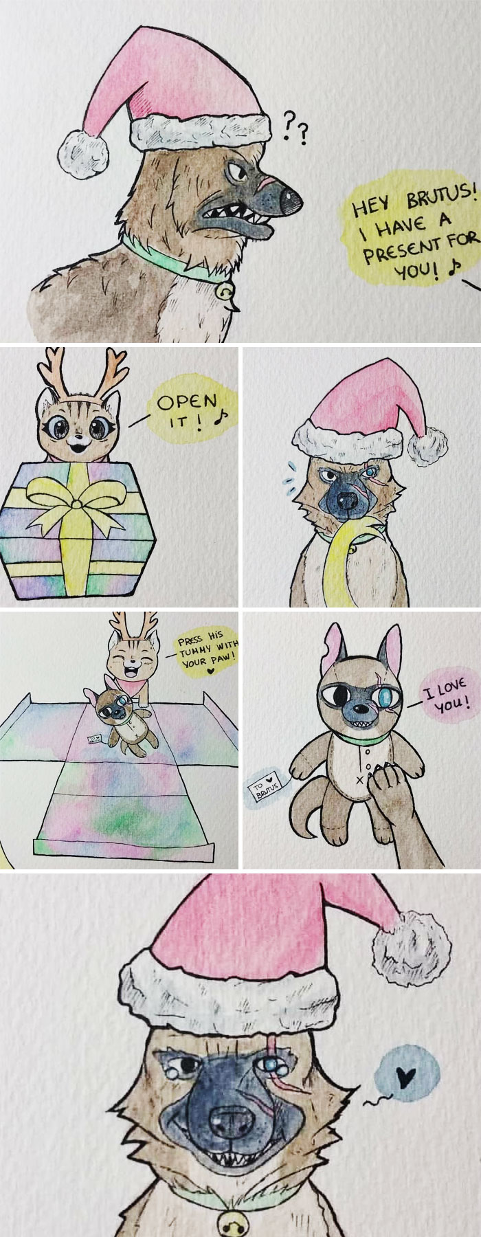 Comics-Adventures-Dogs-Pixie-Brutus-Fan-Art