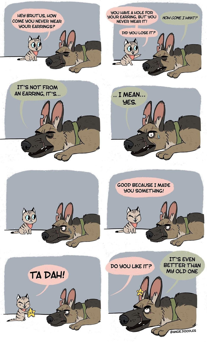 Comics-Adventures-Dogs-Pixie-Brutus-Fan-Art