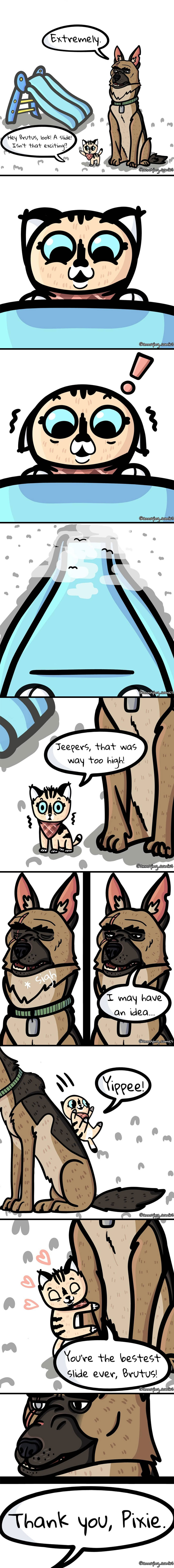 Comics-Adventures-Dogs-Pixie-Brutus-Fan-Art