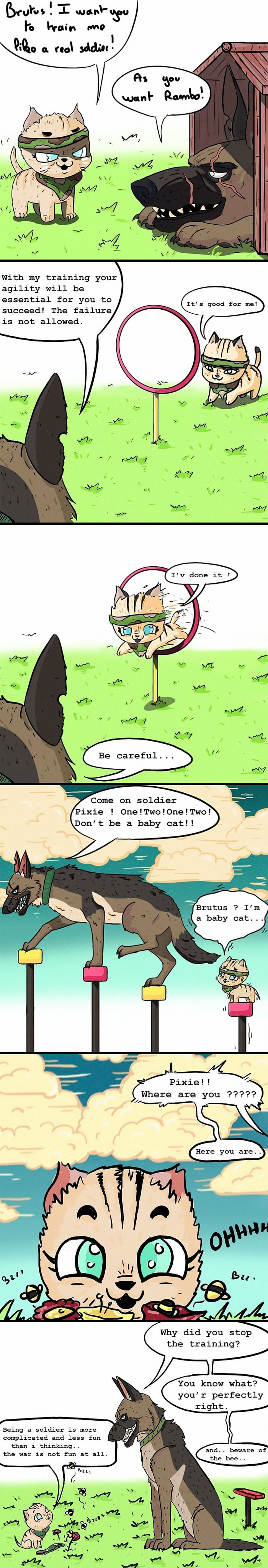 Comics-Adventures-Dogs-Pixie-Brutus-Fan-Art