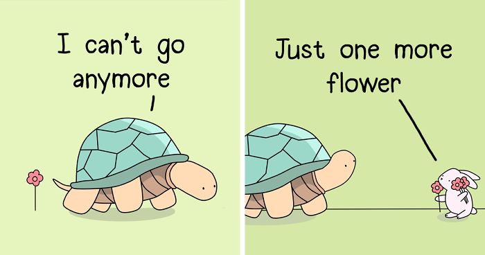My 30 Animal Comics To Inspire People To Love And Care For Themselves