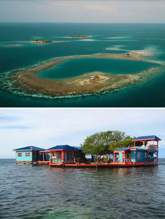 Bird Island In Placencia, Belize