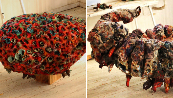 I Make Soft Flexible Sculptures