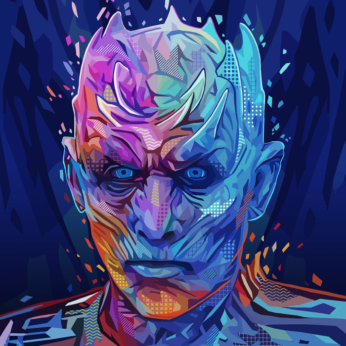 I Reinterpreted The Game Of Thrones, Stranger Things And Star Wars Pop Culture Icons (31 Illustrations)