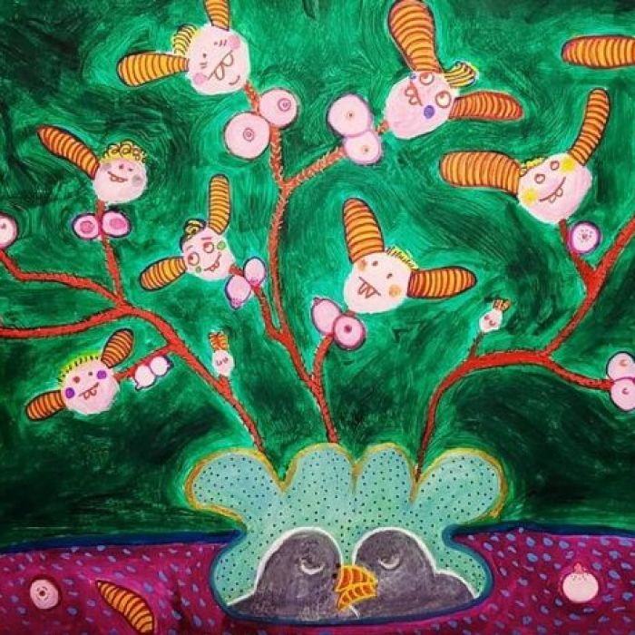 I Draw Half-Human Flowers And Other Funny Characters