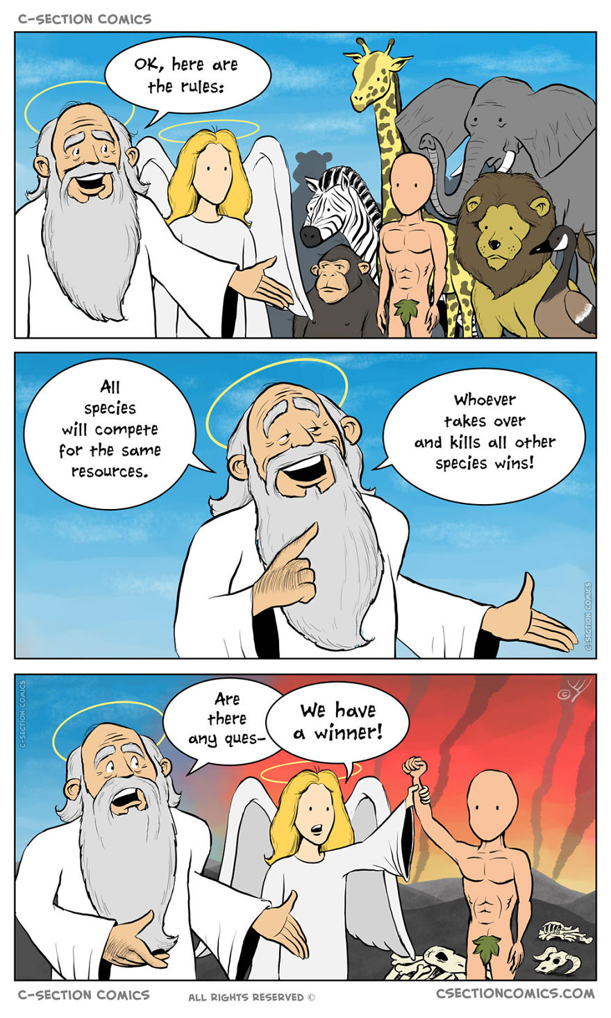 16 Unusual Comics About The Good, The Bad, And The Funny Parts Of Life, By C-Section Comics