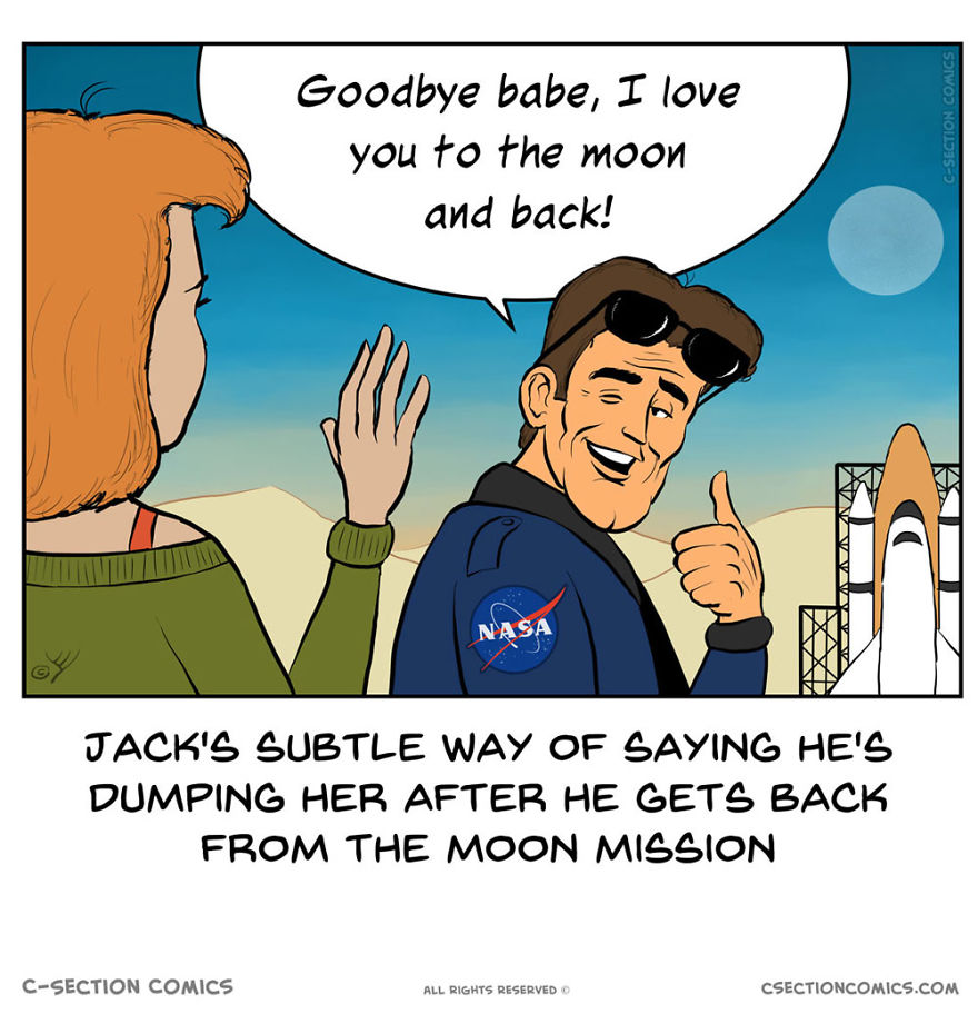 16 Unusual Comics About The Good, The Bad, And The Funny Parts Of Life, By C-Section Comics