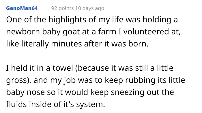 Son Shares Heartwarming Pictures Of His Dad Holding A 3 Weeks Old Baby Goat, And It's Priceless Son Shares Heartwarming Pictures Of His Dad Holding A 3 Weeks Old Baby Goat, And It's Priceless