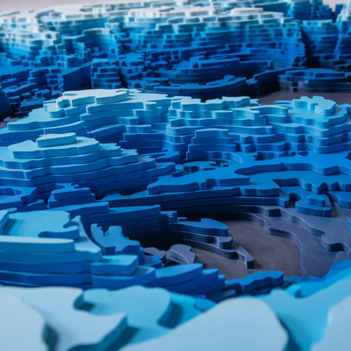 I Spent 5 Years Making These Topographic Sculptures, Each With Up To 2500 Individual Pieces I Spent 5 Years Making These Topographic Sculptures, Each With Up To 2500 Individual Pieces