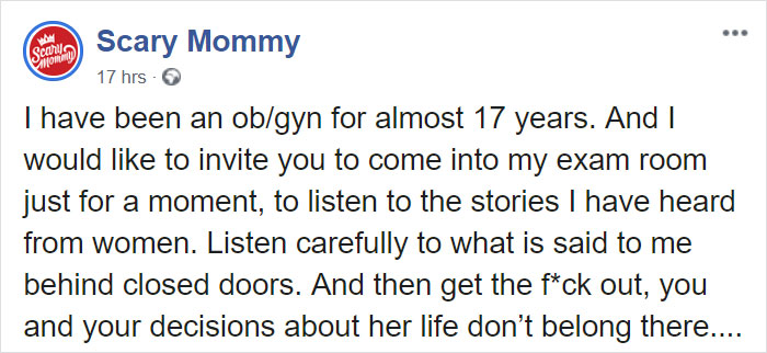 OB/GYN Shares The Many Reasons Her Patients Had For Abortions, Says They're All Completely Valid OB/GYN Shares The Many Reasons Her Patients Had For Abortions, Says They're All Completely Valid