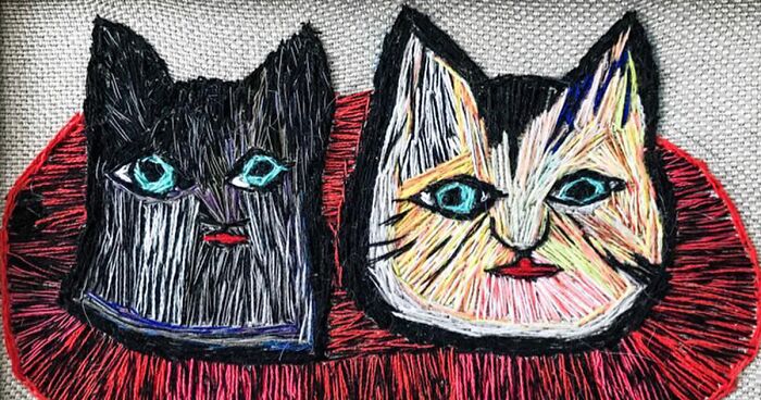 26 Unique Embroidery Pieces Made By 81-Year-Old Granny From St. Petersburg