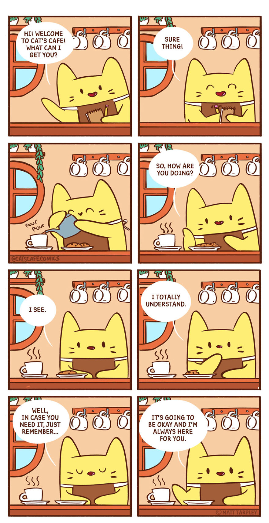 Ever Wanted To Have A Conversation With A Comic? It Might Just Make You Feel Better!