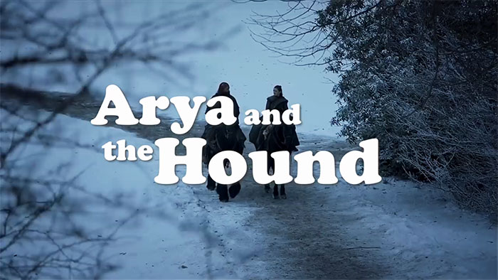 Game Of Thrones Fan Imagines 'Arya And The Hound' Spinoff Series And People Are Loving It Already
