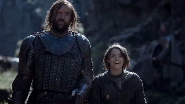 Game Of Thrones Fan Imagines 'Arya And The Hound' Spinoff Series And People Are Loving It Already