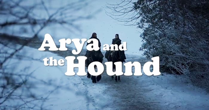 Game Of Thrones Fan Imagines ‘Arya And The Hound’ Spinoff Series And People Are Loving It Already