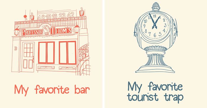 I’ve Been Missing New York City After Moving Out, So I Drew 12 Of My Favorite Places There