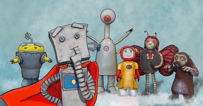 Ceramic Artist Writes A Book About A Super(Duper) Robot