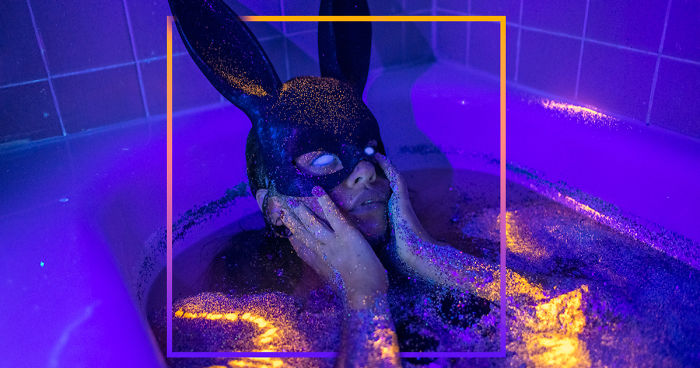 I Create A Neon Wonderland With Glitter