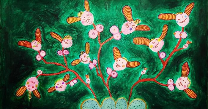 I Draw Half-Human Flowers And Other Funny Characters