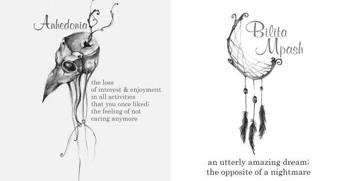 I’ve Paired Some More Of My Doodles With Beautifully Peculiar Words