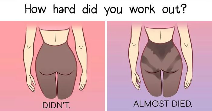 Fitness Trainer Illustrates Everyday Problems Of Girls Who Are Struggling To Stay In Shape (30 Pics)