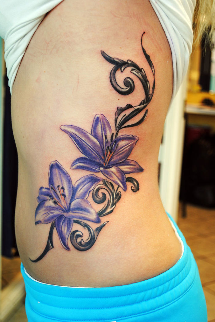 Birth Flower For July Tattoo