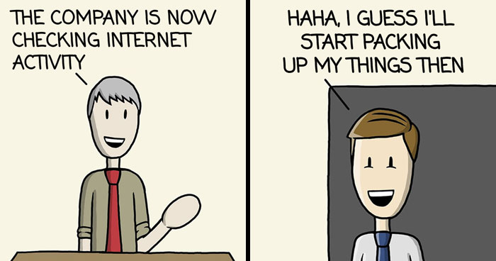 30 Hilariously Absurd Comics With Dark Undertones