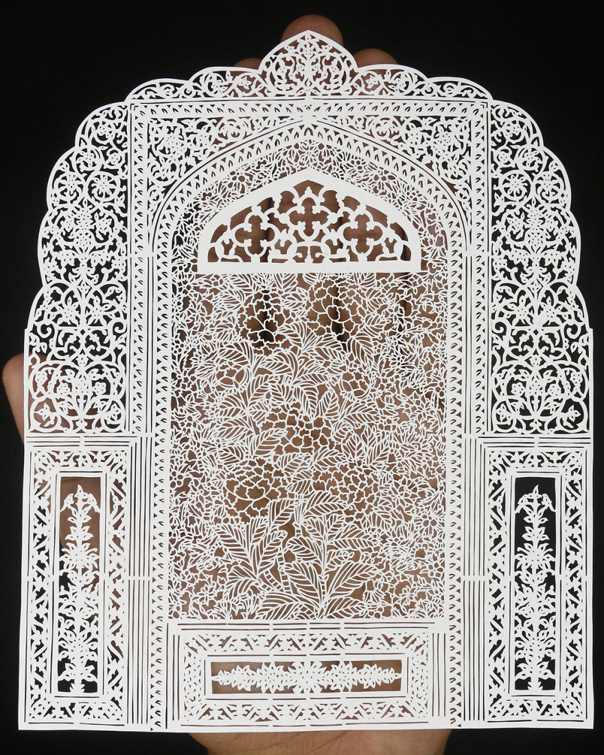 I’ve Been Experimenting With And Learning From Papercuts For More Than 6 Years, Here Are My 8 Cutouts Of Indian Havelis I’ve Been Experimenting With And Learning From Papercuts For More Than 6 Years, Here Are My 8 Cutouts Of Indian Havelis