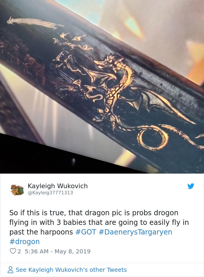 GoT Fans Might Have Just Discovered A Hidden Hint That Tells Us About One Of The Dragons Actually Having Babies