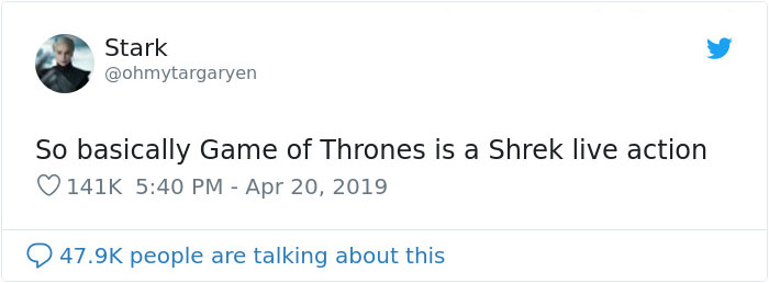 Someone Compared 'Game Of Thrones' To 'Shrek' In 17 Scenes And The Similarities Are Incredible Someone Compared 'Game Of Thrones' To 'Shrek' In 17 Scenes And The Similarities Are Incredible
