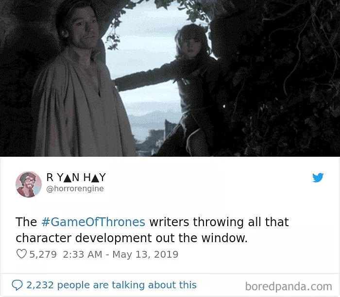 Got Writing Reaction