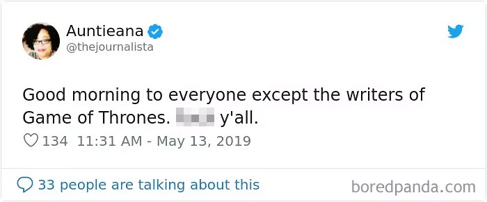 Got Writing Reaction