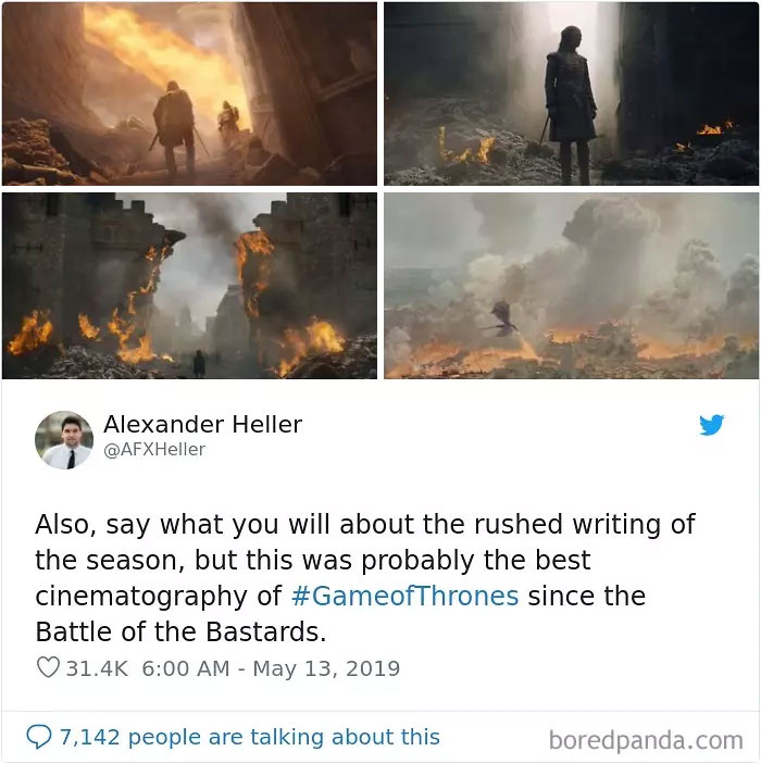 Got Writing Reaction